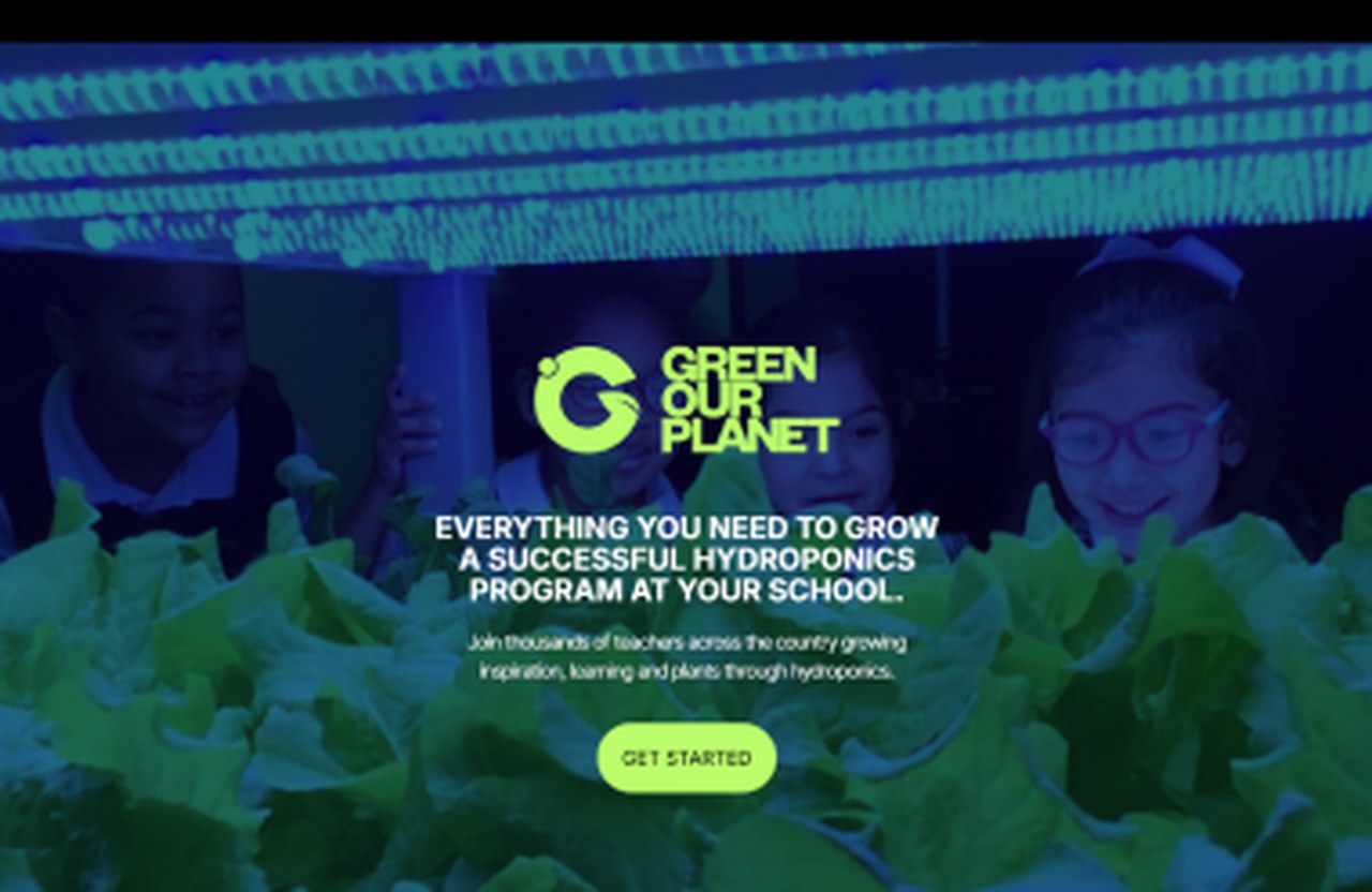 Green Our Planet School — Education / LMS project by Human Lens