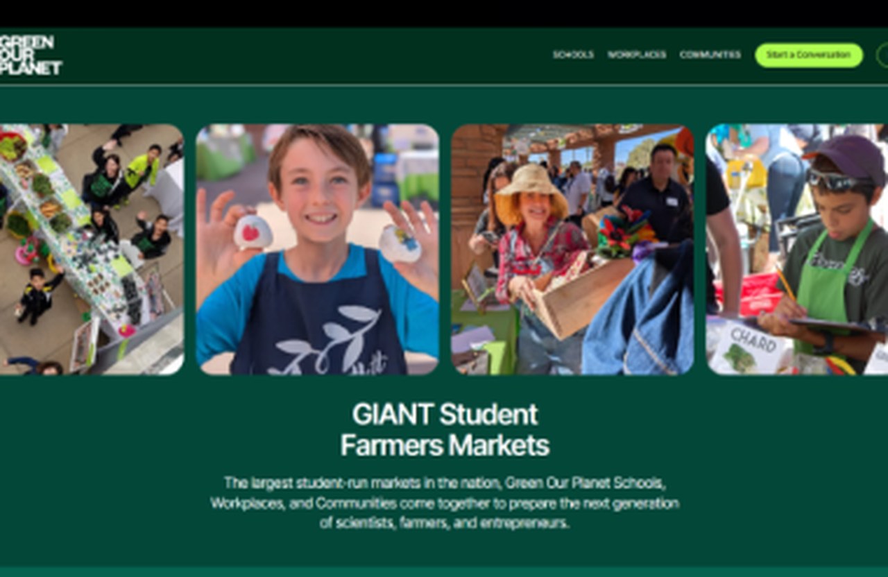 Green Our Planet — Nonprofit / Education project by Human Lens